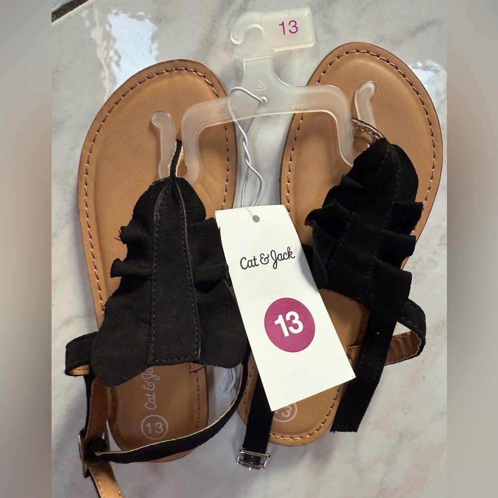 Cat & Jack Black Sandals